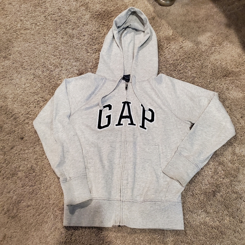 GAP women's Petite Small zip up hoodie
